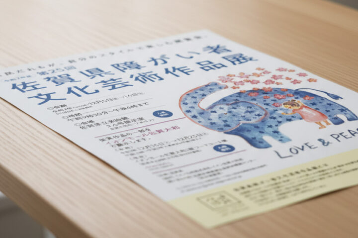 第25回 佐賀県障がい者文化芸術作品展 開催！